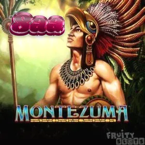 Interface do jogo de slot Montezuma com elementos astecas